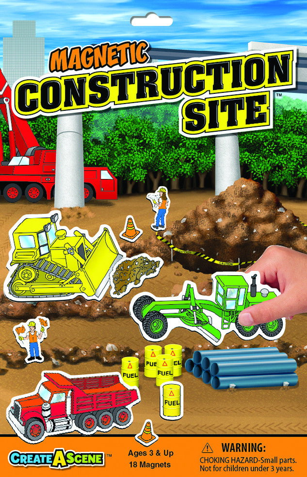 Create A Scene™ Magnetic Construction Site™ 7104