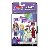 Melissa & Doug On-the-Go Craft Set - Fashion Designer