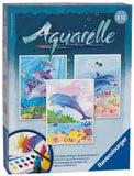 Ravensburger Arts & Crafts Aquarelle Midi - Dolphins 29315