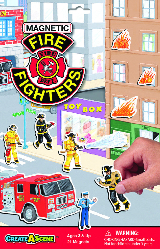 Create A Scene™ Magnetic Firefighters™ 7126