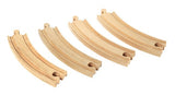 Brio Railway - Rails - Large Curved Tracks 33342