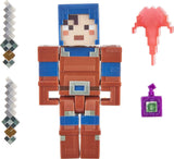 Minecraft Dungeons 3.25-in Collectible Hex Battle Figure and Accessories, Based on Video Game, Imaginative Story Play Gift for Boys and Girls Age 6 and Older