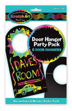 Melissa & Doug Door Hanger Scratch Art Party Pack