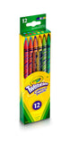Set of 3 |Crayola Twistables Colored Pencils, 12 ct, School Supplies, Coloring Gifts for Kids, Ages 3 & up