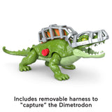 Fisher-Price Imaginext Jurassic World Dominion Dimetrodon Dinosaur Toy with Removable Harness