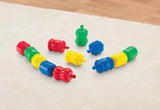 Fisher Price Snap Lock Bead Shapes, 12 Colorful Beads K7169