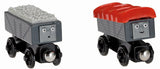 Fisher Price Thomas & Friends Wooden Railway, Giggling Troublesome Trucks - Battery Operated Y4421