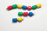 Fisher Price Snap Lock Bead Shapes, 12 Colorful Beads K7169
