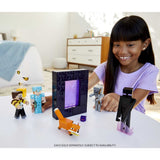 Minecraft 3.25-in Fox Action Figure w/1 Portal Piece & 1 Accessory
