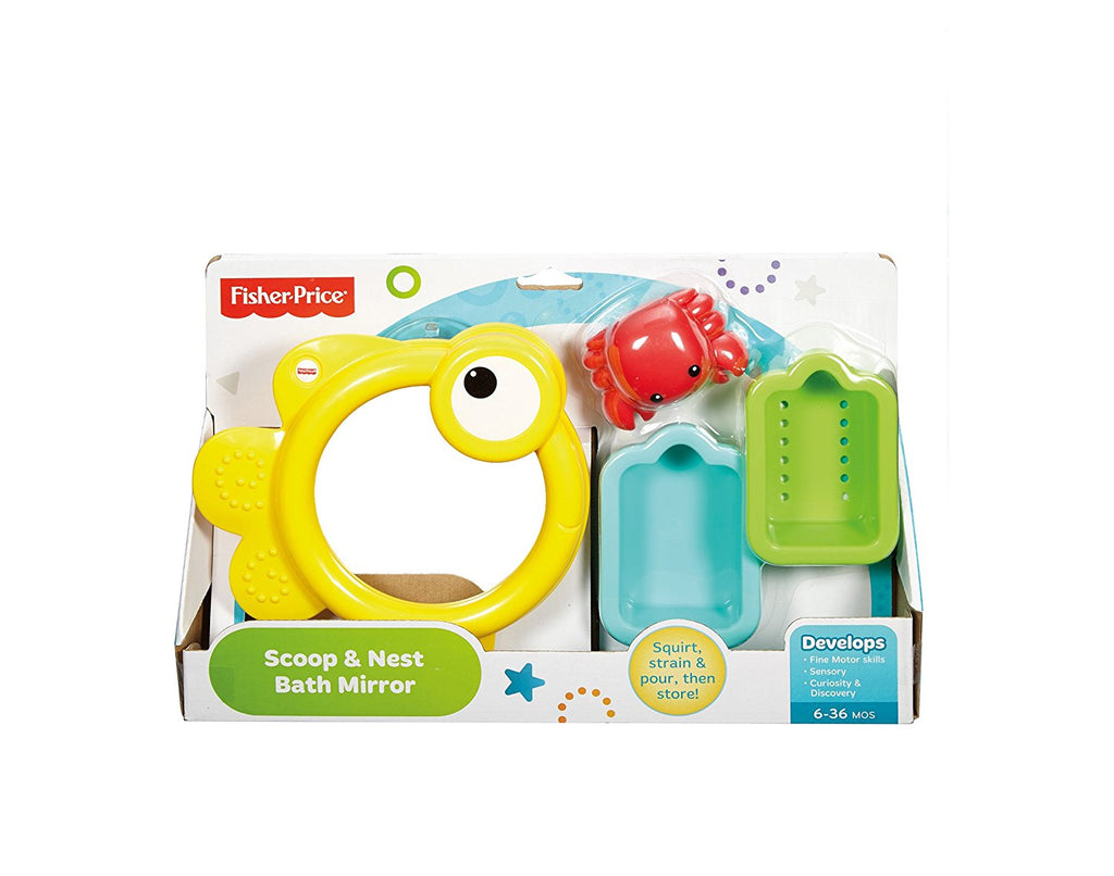 Fisher Price Scoop & Nest Bath Mirror CMY27