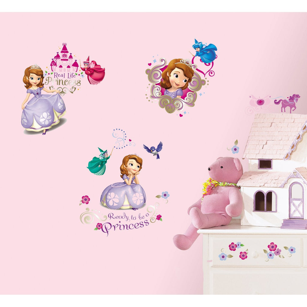 RoomMates Sofia the First Peel and Stick Wall Decals