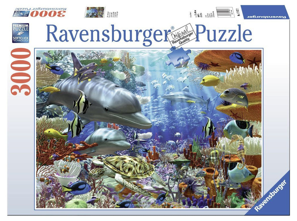 Ravensburger Adult Puzzles 3000 pc Puzzles - Oceanic Wonders 17027