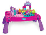 Mega Construx Build 'N Learn Table Building Set Pink or Blue