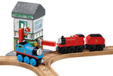 Fisher Price Thomas & Friends Wooden Railway, Christmas Crossings - Battery Operated CMX15