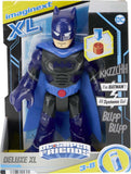 Fisher-Price Imaginext DC Super Friends Deluxe Bat-Tech Batman XL, 10-Inch Poseable Figure with Lights, Sounds and Character Phrases