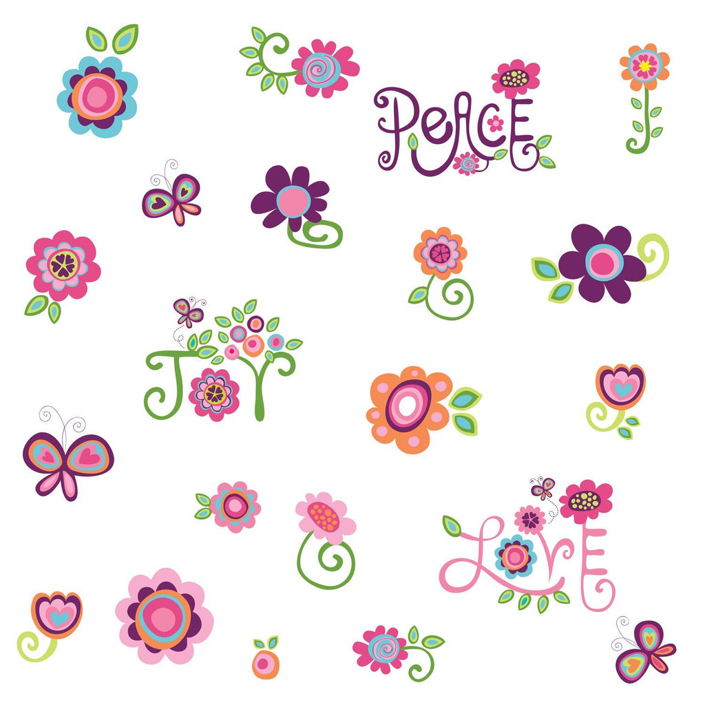 RoomMates Love, Joy, Peace Peel & Stick Wall Decals