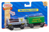 Fisher Price Thomas the Train Wooden Railway Oil and Coal Cargo Y4505