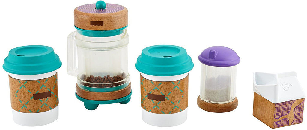 Fisher Price Wooden Toys Early Bird Barista Set DJF66
