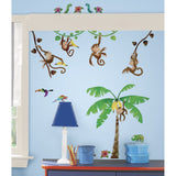 RoomMates Monkey Business Peel & Stick Wall Decals