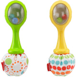 Fisher Price Rattle 'n Rock Maracas, Green/Yellow BLT33