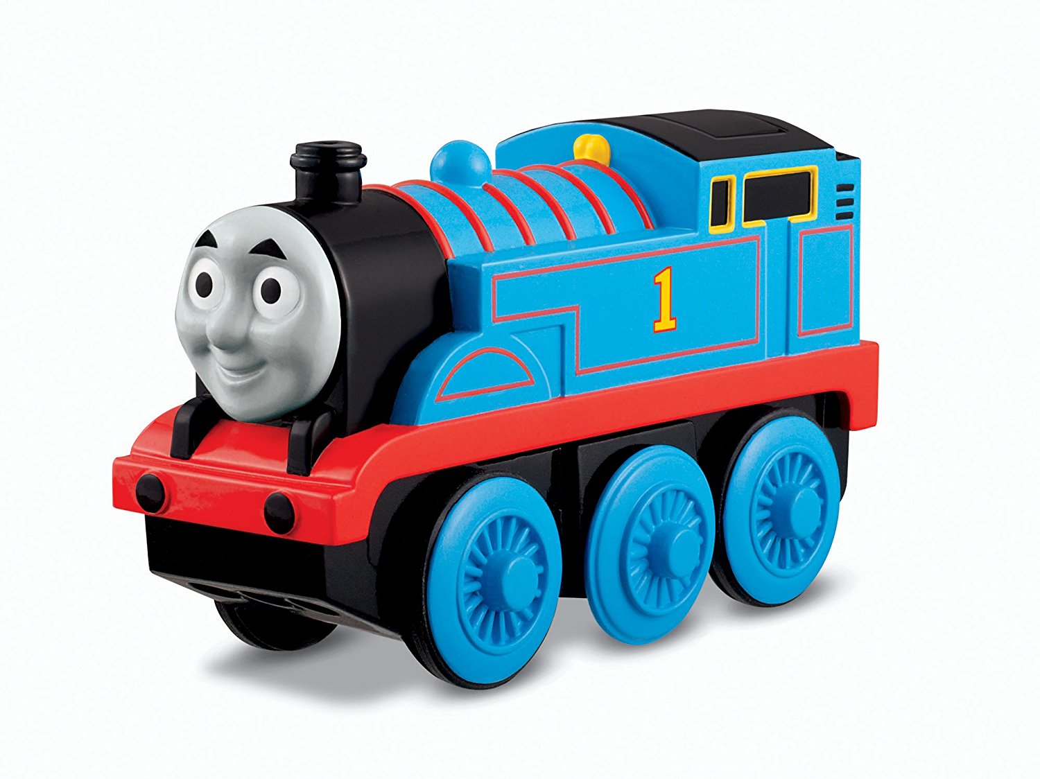 Fisher Price Thomas & Friends Wooden Railway Train, Thomas - Battery Operated Train Y4110