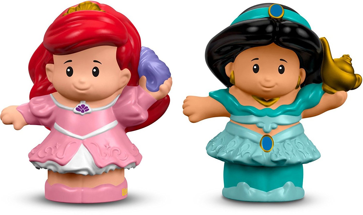 Mattel Fisher-Price Little People Disney Princess Ariel & Jasmine Figure DWC35