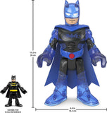 Fisher-Price Imaginext DC Super Friends Deluxe Bat-Tech Batman XL, 10-Inch Poseable Figure with Lights, Sounds and Character Phrases