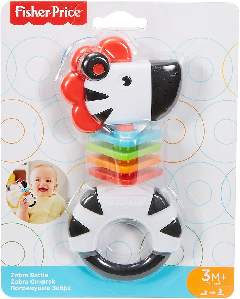 Fisher-Price Signature Series Zebra Rattle FGJ56