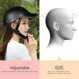 SSG Bike Helmet Adults-Cycling Retro-Lightweight Baseball Helmet, Urban Leisure Road and Mountain Riding Safety Helmet with Classical Style Inner Lining, Adjustable Strap for Adult Men Women