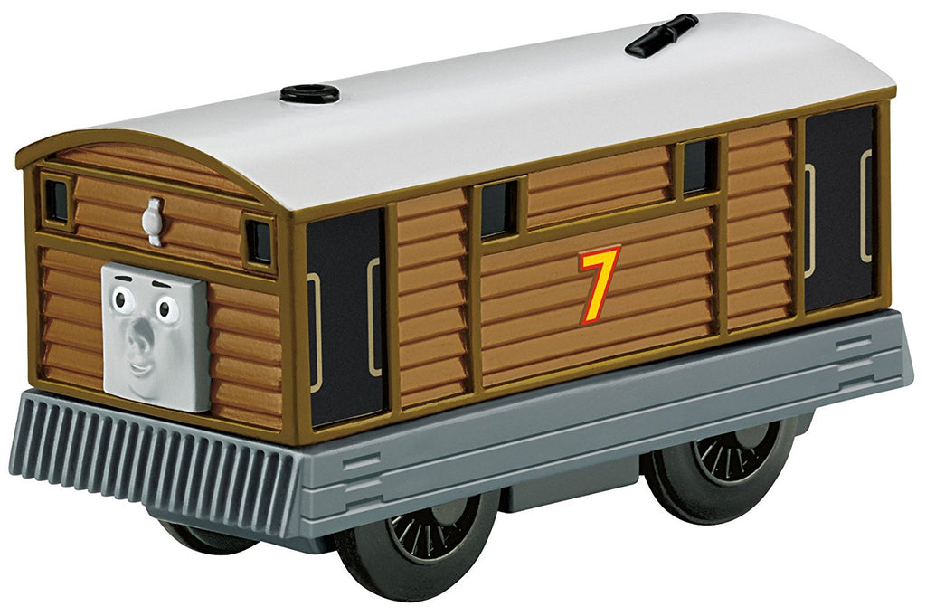 Fisher Price Thomas the Train Wooden Railway Battery-Operated Toby BDG10