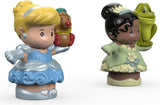 Mattel Fisher-Price Little People Disney Princess Cinderella & Tiana Figure DWC34