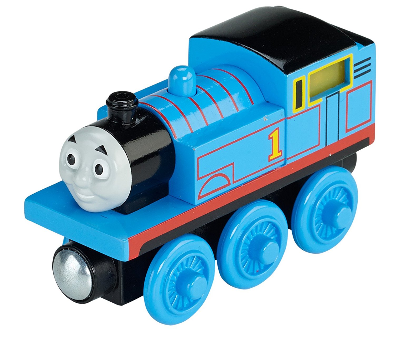 Fisher Price Thomas & Friends Wooden Railway, Roll and Glow Thomas - Battery Operated CHN24