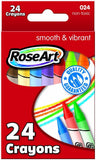 Mattel Rose Art 24-Color Crayons, Packaging May Vary  DFB75