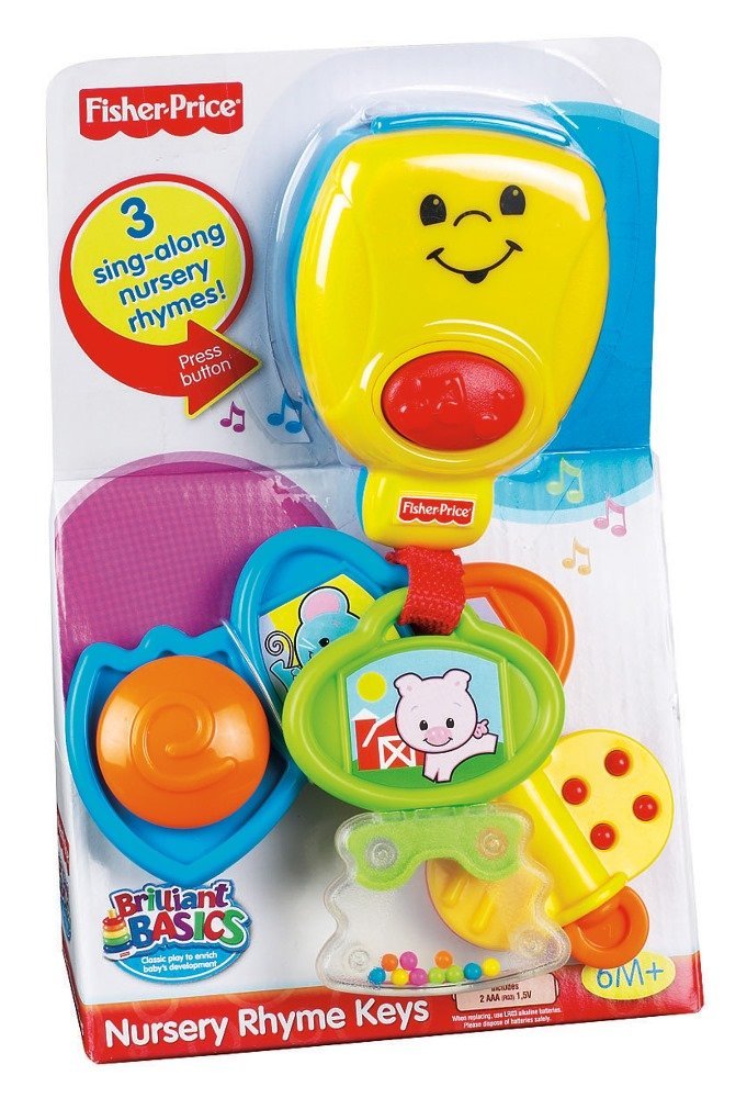 Fisher Price Brilliant Basics™ Nursery Rhyme Keys N7629