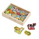 Melissa and Doug Toy, Magnetic Wooden Animals