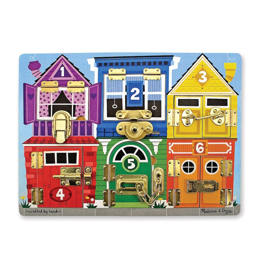 Melissa & Doug Latches Board & Pounding Bench Bundle