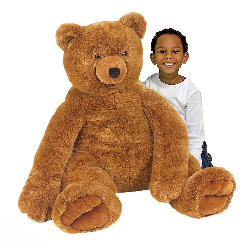 Melissa and Doug Kids Toys, Kids Jumbo Plush Brown Teddy Bear