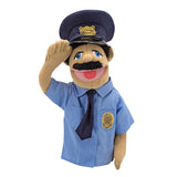 Melissa & Doug Police Officer Puppet With Detachable Wooden Rod