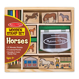 Melissa and Doug Kids Toys, Kids Horses Stamp Set Toys