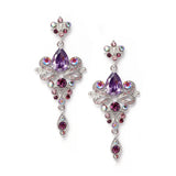 Art Nouveau Cubic Zirconia Wholesale Bridal Earrings 741E