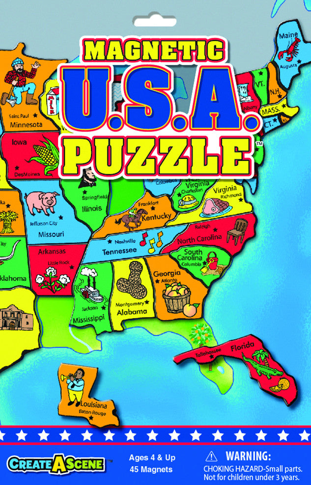 Magnetic USA Puzzle™ 7432