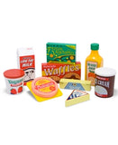 Melissa and Doug Toy, Wooden Fridge Food Set