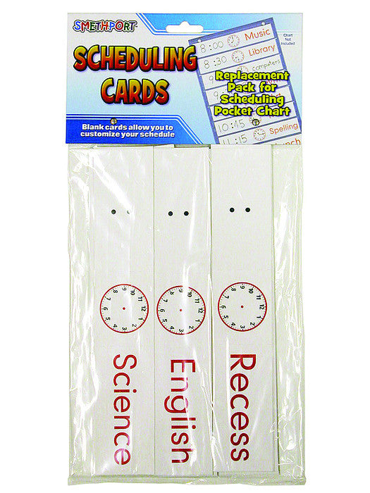 Additional Scheduling Cards 749