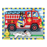 Melissa and Doug Kids Toy, Fire Truck Chunky Puzzle