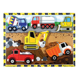 Melissa & Doug Chunky 8pc Puzzle - Construction