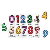 Melissa & Doug See-Inside Numbers Wooden Peg Puzzle (10 pcs)