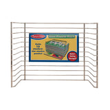 Melissa & Doug Puzzle Storage Rack - Wire Rack Holds 12 Puzzles