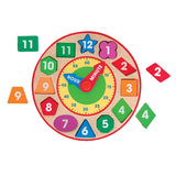 Melissa and Doug Kids Toy, Shape-Sorting Clock