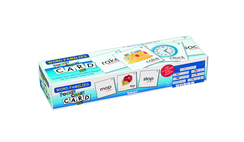 Pocket Chart Card Sets Word Families 757