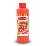 Melissa & Doug Poster 8-Ounce Paint, Orange